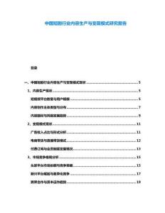 中國短劇行業(yè)內(nèi)容生產(chǎn)與變現(xiàn)模式研究報告