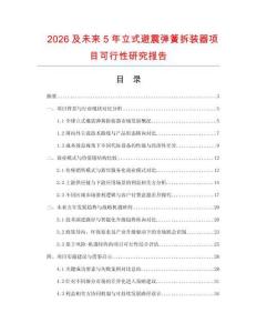 2026及未來5年立式避震彈簧拆裝器項目可行性研究報告