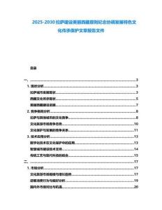 2025-2030拉薩建設(shè)美麗西藏原則紀(jì)念協(xié)調(diào)發(fā)展特色文化傳承保護文章報告文件