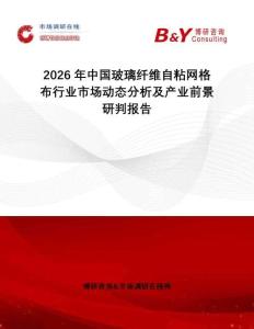 2026年中國(guó)玻璃纖維自粘網(wǎng)格布行業(yè)市場(chǎng)動(dòng)態(tài)分析及產(chǎn)業(yè)前景研判報(bào)告