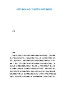 中國燈具行業(yè)知識產(chǎn)權(quán)保護現(xiàn)狀與維權(quán)策略報告