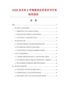 2026及未來5年喘痢消炎靈項(xiàng)目可行性研究報(bào)告