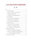 2026年感光日用劑行業(yè)深度研究報告