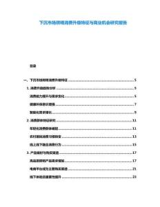 下沉市場照明消費升級特征與商業(yè)機會研究報告