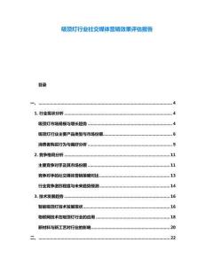 吸頂燈行業(yè)社交媒體營銷效果評估報告