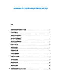 中國高端吸頂燈消費(fèi)群體畫像及營銷策略分析報(bào)告