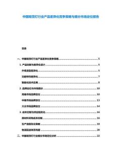 中國(guó)吸頂燈行業(yè)產(chǎn)品差異化競(jìng)爭(zhēng)策略與細(xì)分市場(chǎng)定位報(bào)告