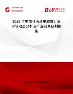 2026年中國環(huán)丙沙星膠囊行業(yè)市場動態(tài)分析及產(chǎn)業(yè)前景研判報告