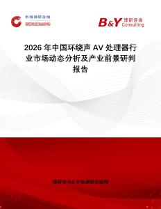 2026年中國環(huán)繞聲AV處理器行業(yè)市場動態(tài)分析及產(chǎn)業(yè)前景研判報告