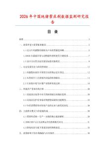 2026年中國純豬鬃床刷數據監測研究報告