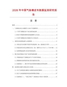2026年中國氣墊橡皮布數(shù)據(jù)監(jiān)測研究報(bào)告