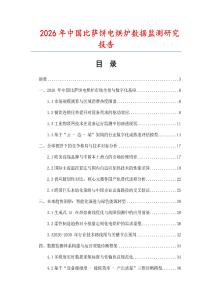 2026年中國比薩餅電烘爐數(shù)據(jù)監(jiān)測研究報告