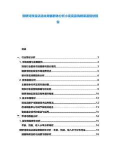 銅鑼灣珠寶店選址顧客群體分析小克克贏購銷渠道規劃報告
