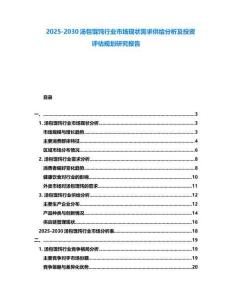 2025-2030湯包餛飩行業市場現狀需求供給分析及投資評估規劃研究報告