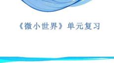六上《微小世界》單元復習