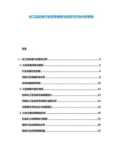化工反應(yīng)釜行業(yè)競爭格局與投資可行性分析報告