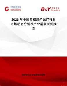 2026年中國照相用閃光燈行業(yè)市場動態(tài)分析及產業(yè)前景研判報告
