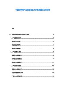 中國(guó)物聯(lián)網(wǎng)產(chǎn)業(yè)鏈整合及未來發(fā)展路徑分析報(bào)告