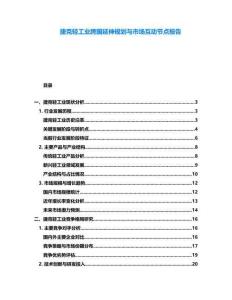 捷克輕工業跨國延伸規劃與市場互動節點報告