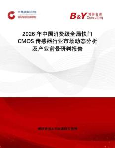 2026年中國消費級全局快門CMOS傳感器行業(yè)市場動態(tài)分析及產(chǎn)業(yè)前景研判報告