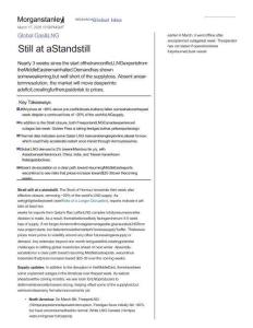 摩根士丹利-全球天然氣與LNG：仍處于停滯狀態(tài)，供應(yīng)缺口擴(kuò)大將加劇價(jià)格上行風(fēng)險(xiǎn)-Global Gas&LNG：Still at a Standstill-20260317