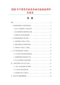 2025年中國(guó)高導(dǎo)鐵氧體磁芯數(shù)據(jù)監(jiān)測(cè)研究報(bào)告