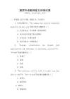 通用外語翻譯能力訓練試卷