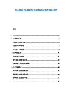 樁工機(jī)械行業(yè)基建投資拉動(dòng)效應(yīng)及技術(shù)迭代路徑報(bào)告