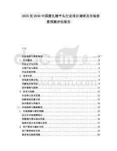 2025至2030中國潛孔錘平頭行業(yè)項目調(diào)研及市場前景預(yù)測評估報告
