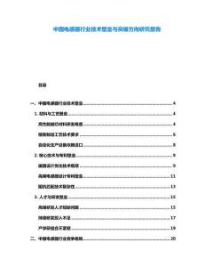 中國(guó)電感器行業(yè)技術(shù)壁壘與突破方向研究報(bào)告