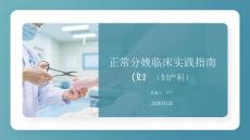 正常分娩臨床實踐指南（婦產(chǎn)科）