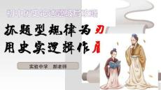 初中歷史論述題破局攻略