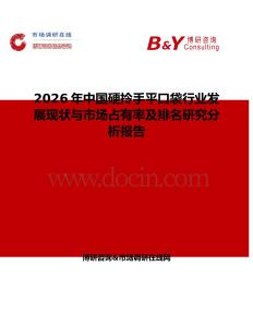 2026年中國硬拎手平口袋行業發展現狀與市場占有率及排名研究分析報告