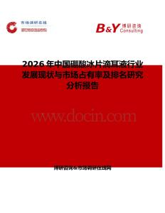 2026年中國硼酸冰片滴耳液行業發展現狀與市場占有率及排名研究分析報告