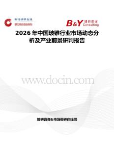 2026年中國玻錐行業(yè)市場動態(tài)分析及產(chǎn)業(yè)前景研判報告