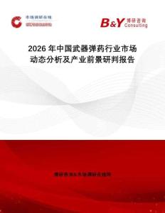 2026年中國武器彈藥行業市場動態分析及產業前景研判報告