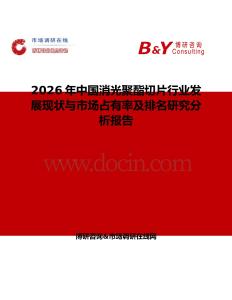 2026年中國消光聚酯切片行業發展現狀與市場占有率及排名研究分析報告