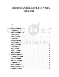 中國克霉唑和二丙酸倍他米松行業安全生產管理與風險防控報告