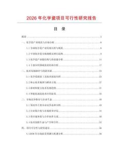 2026年化學瓷項目可行性研究報告