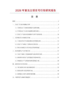 2026年盲法蘭項(xiàng)目可行性研究報(bào)告