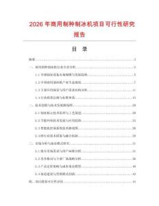 2026年商用制種制冰機(jī)項(xiàng)目可行性研究報(bào)告