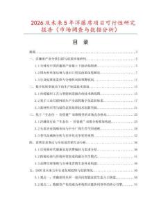 2026及未來5年洋藤席項(xiàng)目可行性研究報(bào)告（市場調(diào)查與數(shù)據(jù)分析）