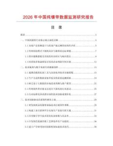 2026年中國純鎳帶數據監測研究報告