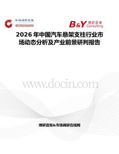 2026年中國汽車懸架支柱行業市場動態分析及產業前景研判報告