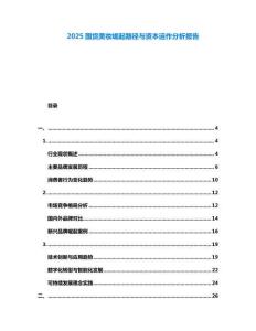 2025國(guó)貨美妝崛起路徑與資本運(yùn)作分析報(bào)告