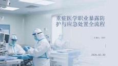 重癥醫(yī)學(xué)職業(yè)暴露防護(hù)與應(yīng)急處置全流程