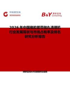 2026年中國橡膠履帶拋丸清理機(jī)行業(yè)發(fā)展現(xiàn)狀與市場(chǎng)占有率及排名研究分析報(bào)告