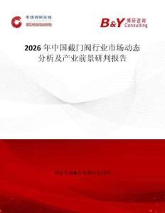 2026年中國截門閥行業(yè)市場動(dòng)態(tài)分析及產(chǎn)業(yè)前景研判報(bào)告