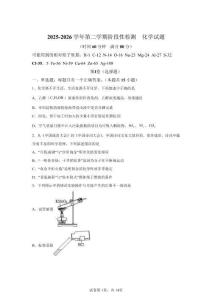 2026年山東省中考高中自主招生化學試卷試題（含答案詳解）