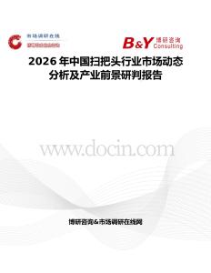 2026年中國(guó)掃把頭行業(yè)市場(chǎng)動(dòng)態(tài)分析及產(chǎn)業(yè)前景研判報(bào)告
